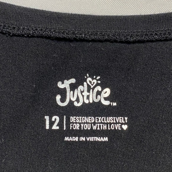 💕HP Justice Short Sleeve T-Shirt w/Reversible Sequence Moon Shaped Decoration - Picture 6 of 12